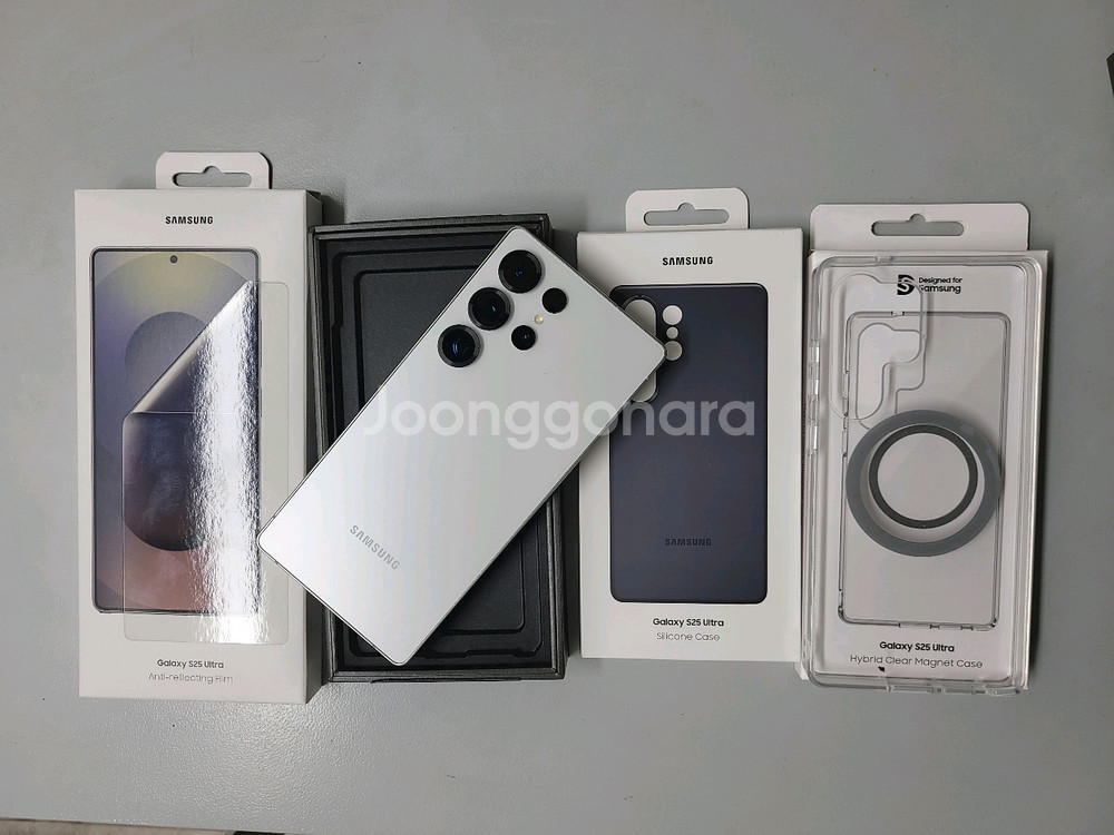 갤럭시 S25 울트라 512GB 자급제(10월생산) 화이트실버--0