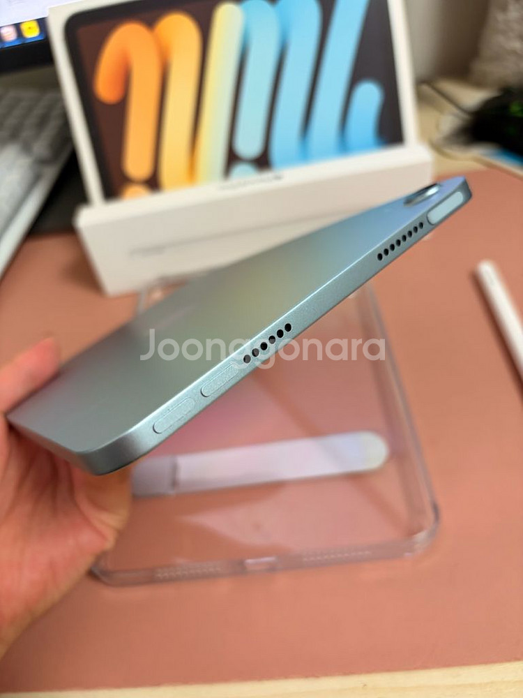 10월구매 아이패드 미니 7세대 256기가 스타라이트 풀박+애펜프로--4