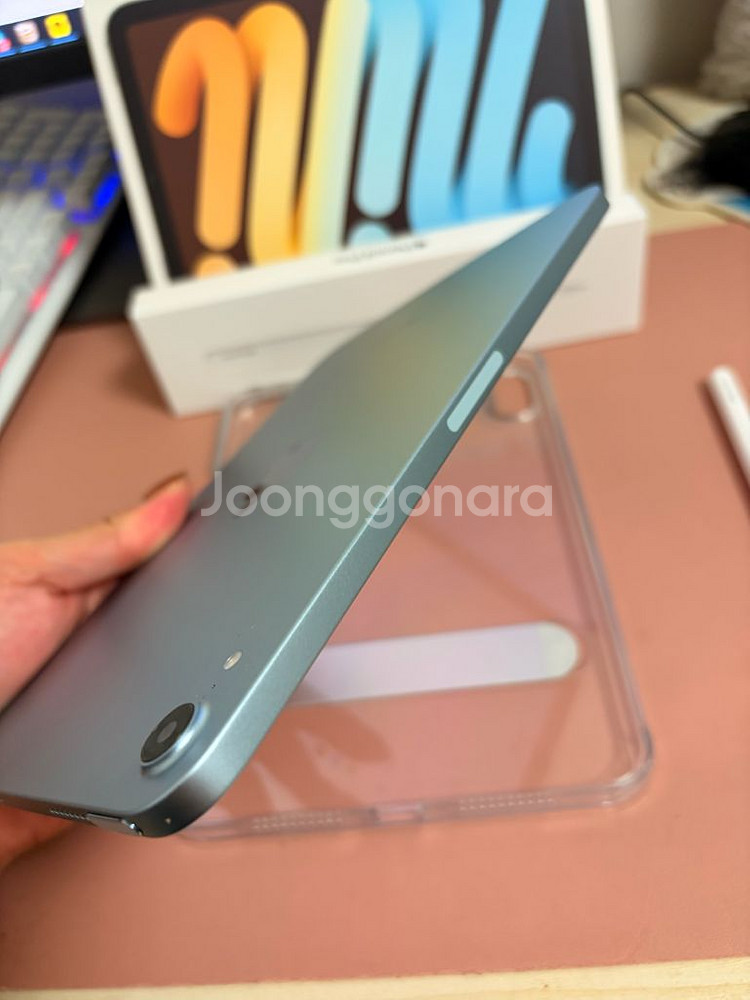 10월구매 아이패드 미니 7세대 256기가 스타라이트 풀박+애펜프로--5