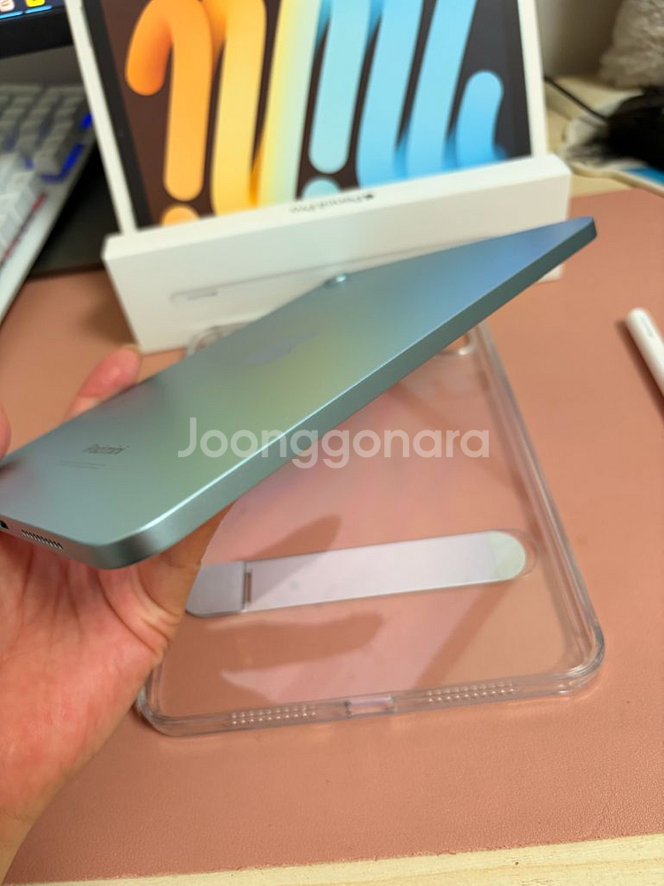 10월구매 아이패드 미니 7세대 256기가 스타라이트 풀박+애펜프로--3