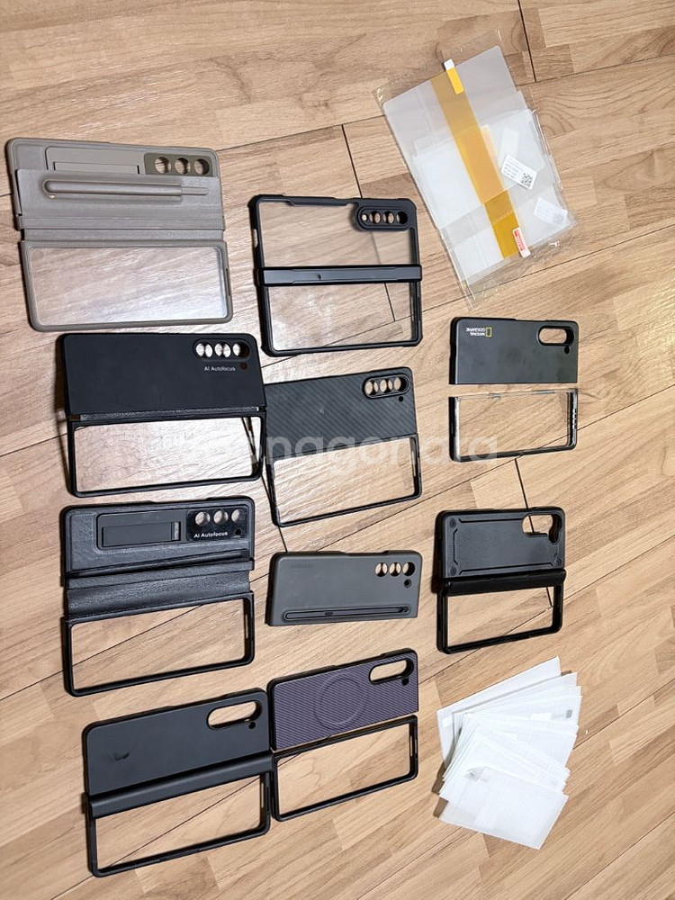 갤럭시 폴드5 케이스 외부내부액정 일괄--0