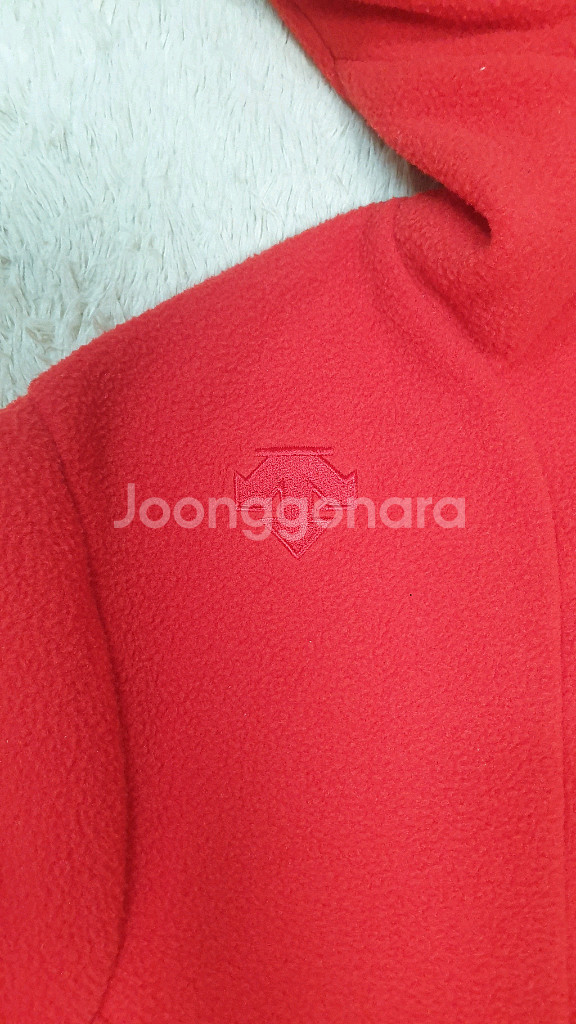 [남성100] 데상트 후드 후리스 상태굿 무료배송--2