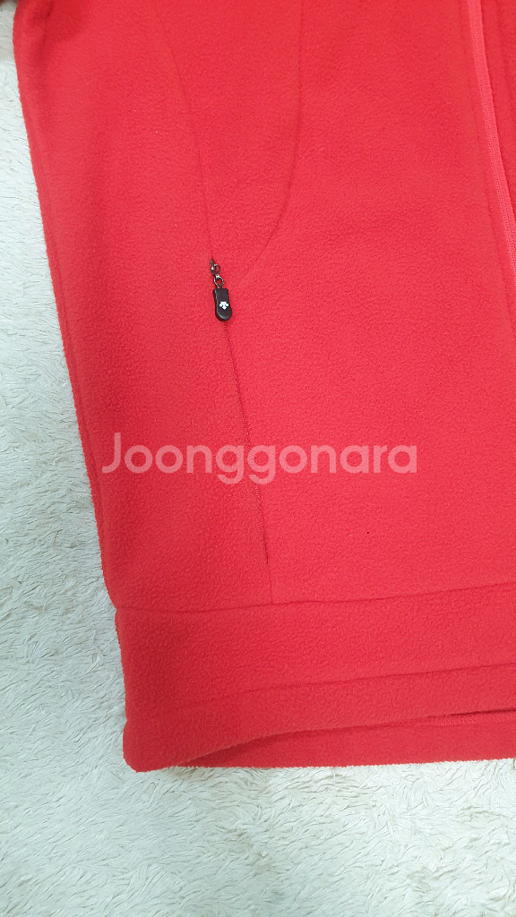 [남성100] 데상트 후드 후리스 상태굿 무료배송--5