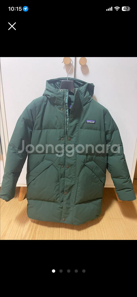 파타고니아키즈 패딩 점퍼--0