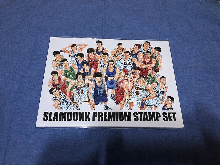 (미개봉) 슬램덩크 우표 세트--0