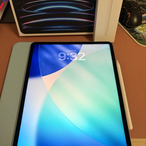 아이패드 프로 6세대 12.9 m2 256기가 와이파이+애펜2