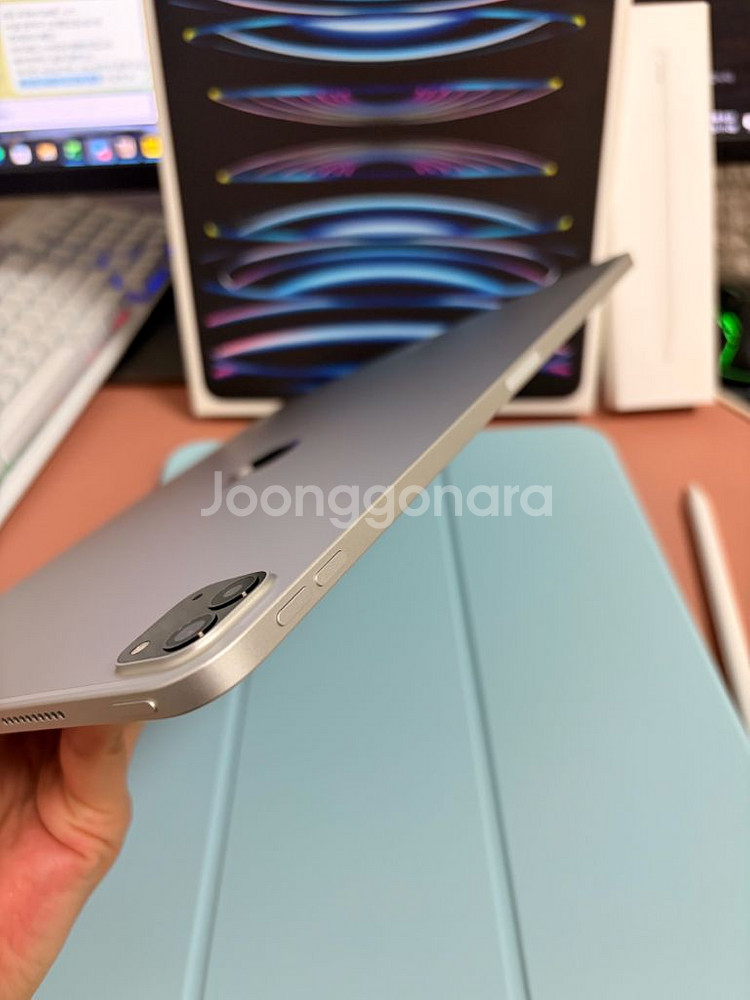 아이패드 프로 6세대 12.9 m2 256기가 와이파이+애펜2--5