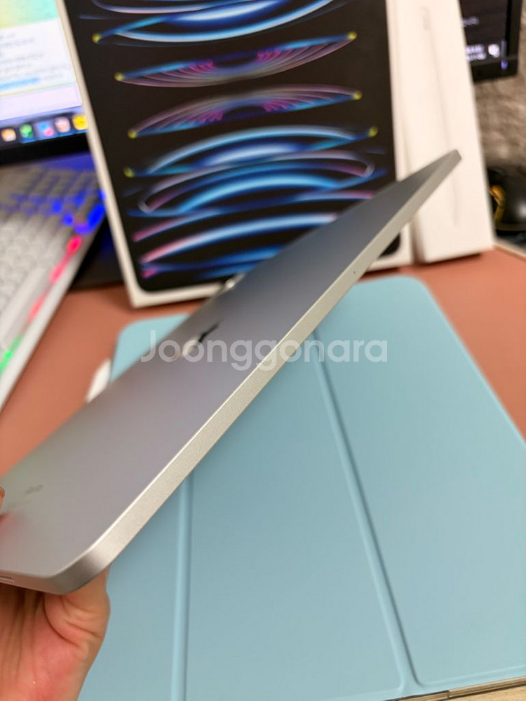 아이패드 프로 6세대 12.9 m2 256기가 와이파이+애펜2--3