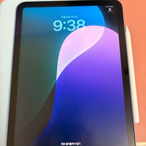 배터리100 아이패드 11세대 a16 128기가 블루+애플펜슬c타입