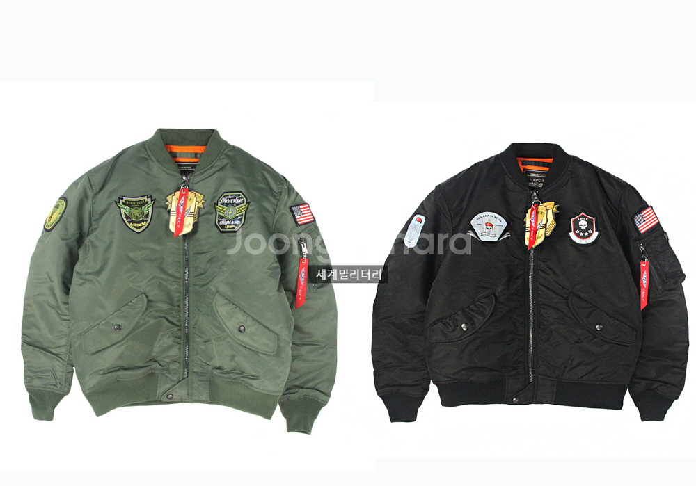 타이거 윙 에어본 항공자켓 (OD , BK)--0