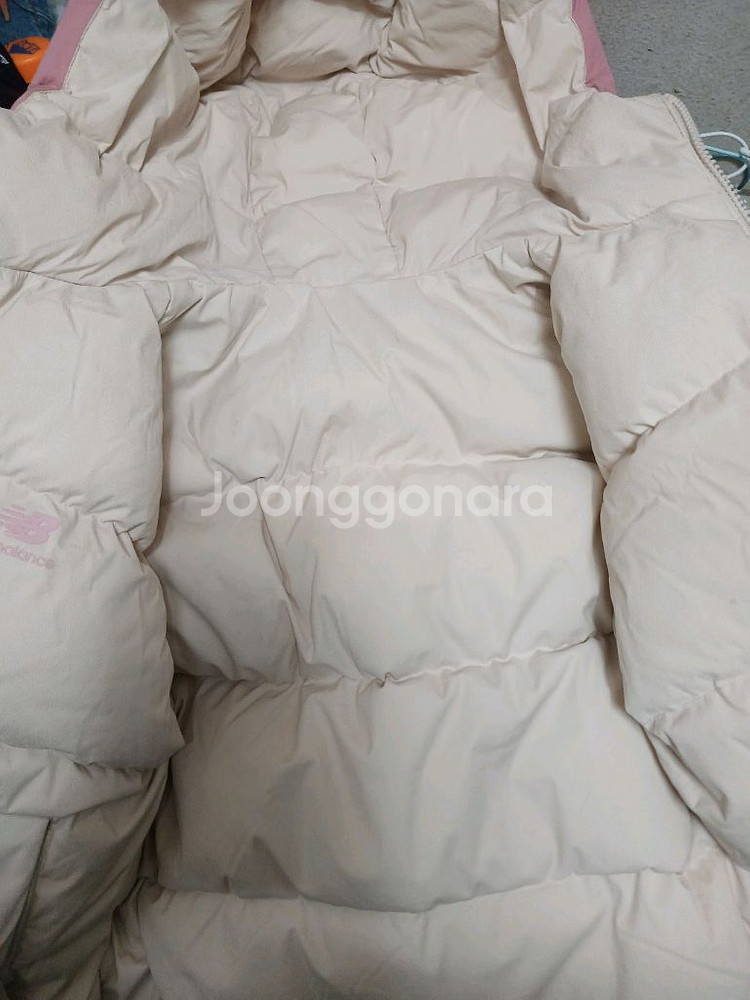 뉴발란스 키즈 양면 리버시블 패딩 다운점퍼 사이즈 140--3