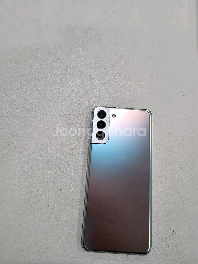 갤럭시 S21플러스 팬텀실버 무잔상--2