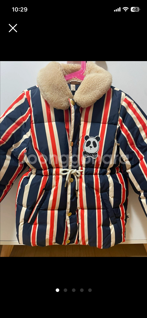 미니로디니 팬더 캐릭터 패딩 점퍼--0