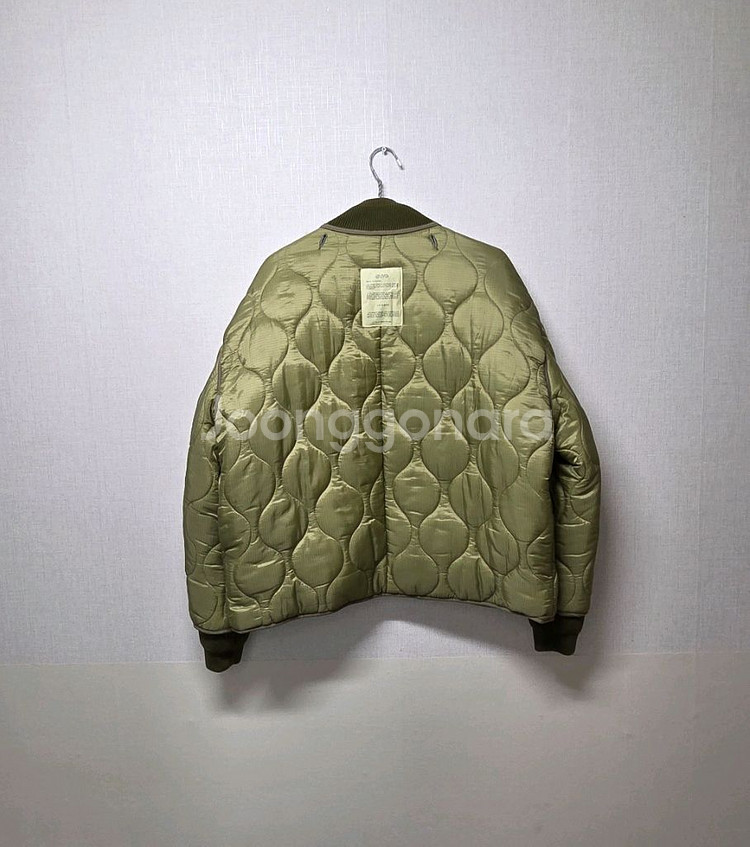 라퍼지 퀼팅 봄버 자켓 마착용 L--1