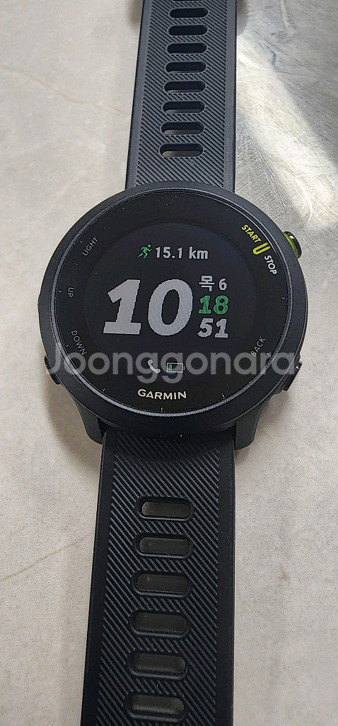 가민 포러너 550 GPS 러닝워치--0