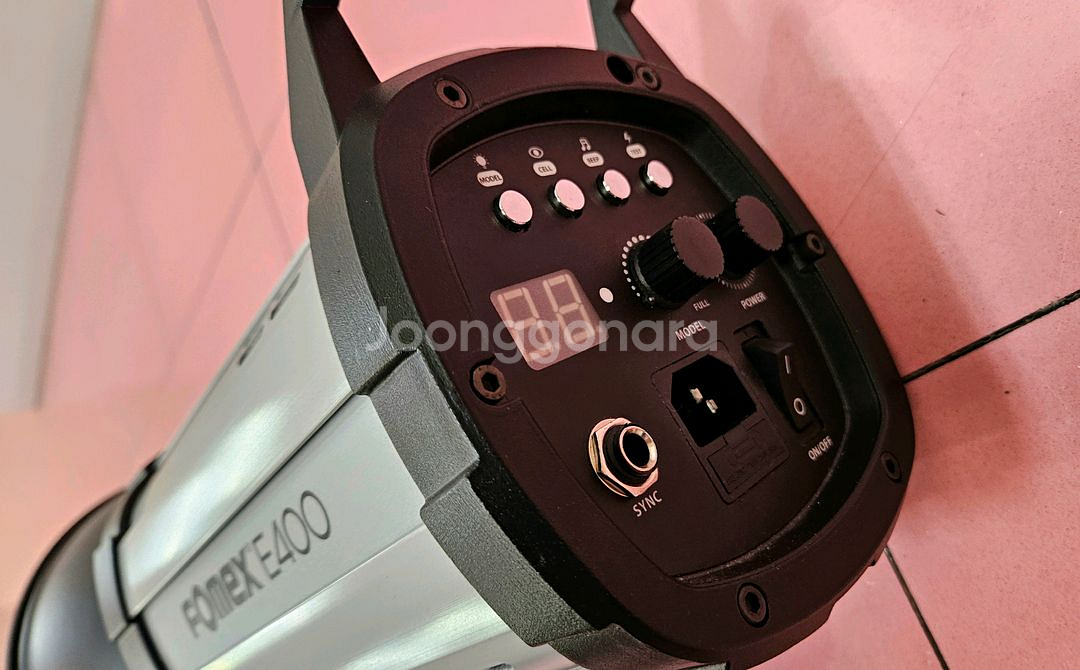 포맥스 FOMEX E400 스트로보 촬영조명 순간광 스튜디오조명--2