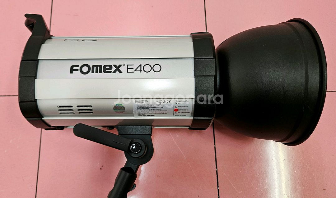 포맥스 FOMEX E400 스트로보 촬영조명 순간광 스튜디오조명--3