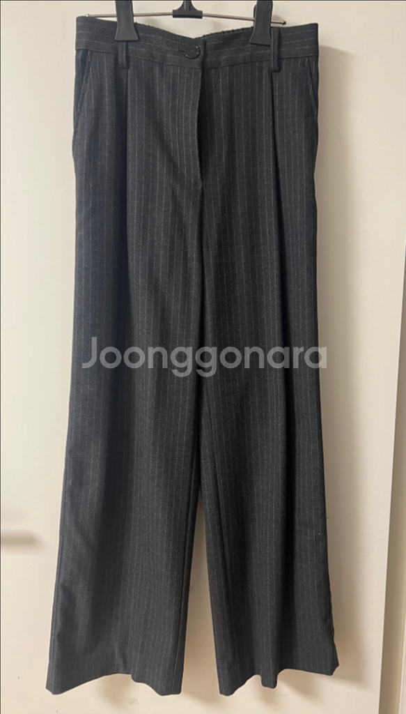 마시모두띠 스트라이프 와이드 팬츠--0