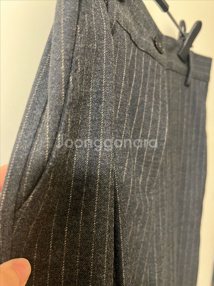 마시모두띠 스트라이프 와이드 팬츠--4