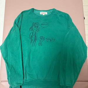 타오 맨투맨 12y 루즈핏 (기모x)