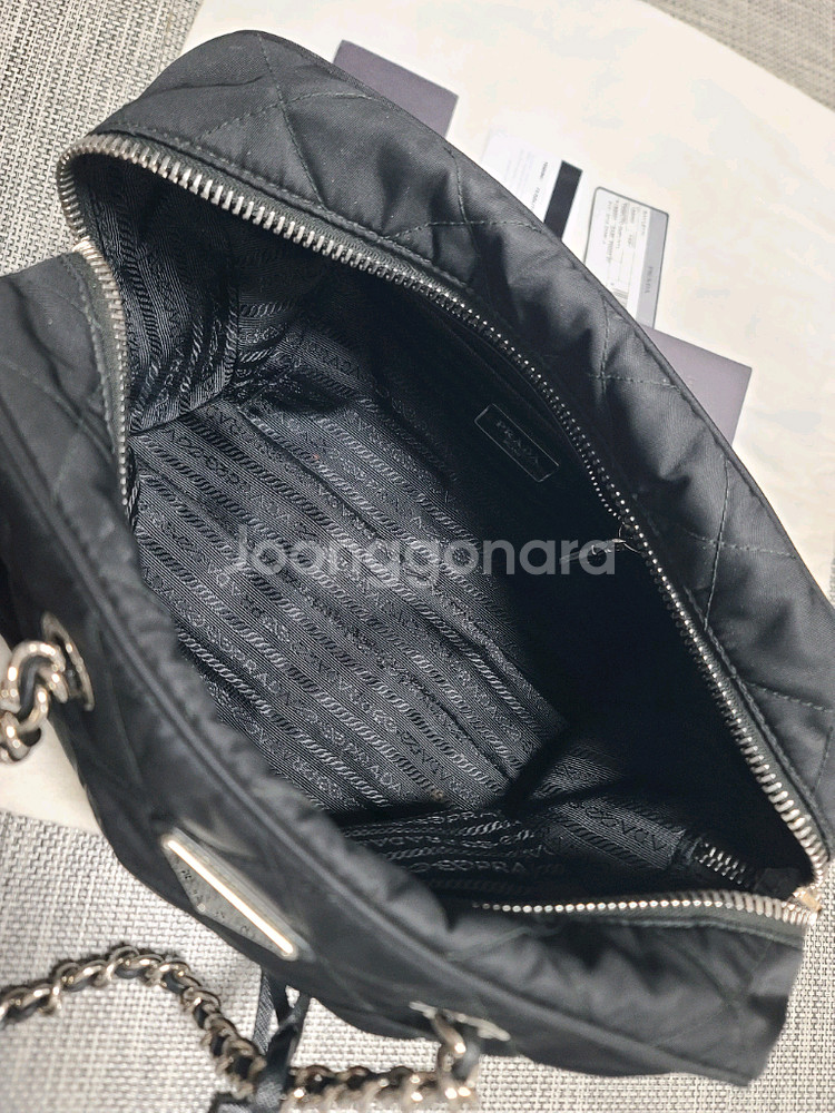 프라다 퀼팅 체인백 숄더백 1bb903 크로스백--5