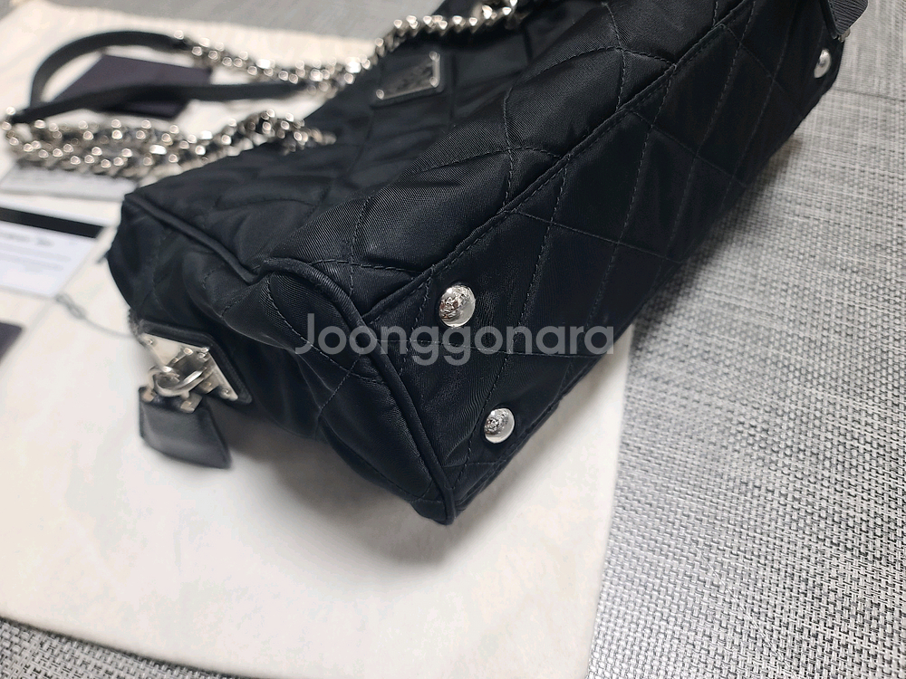 프라다 퀼팅 체인백 숄더백 1bb903 크로스백--3