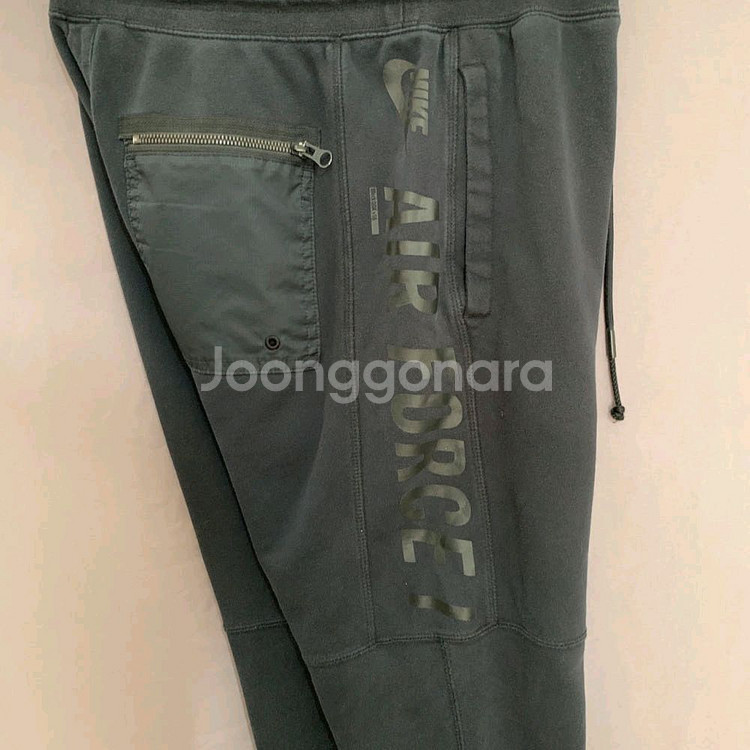 나이키 피그먼트 블랙 밴딩 에어포스1 조거--4