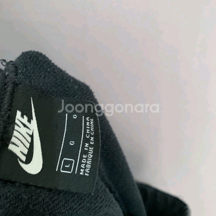 나이키 피그먼트 블랙 밴딩 에어포스1 조거--5