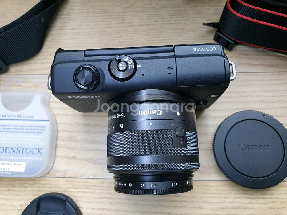 캐논 EOS M200 미러리스 카메라--1
