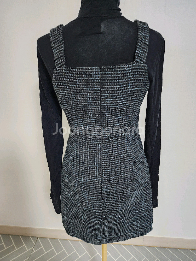 지그재그 모코블링 원피스 블라우스 연말룩 파티룩 하객룩--4