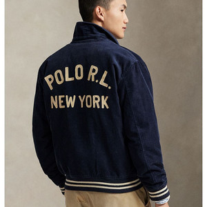 폴로 랄프로렌 코듀로이 바시티 자켓