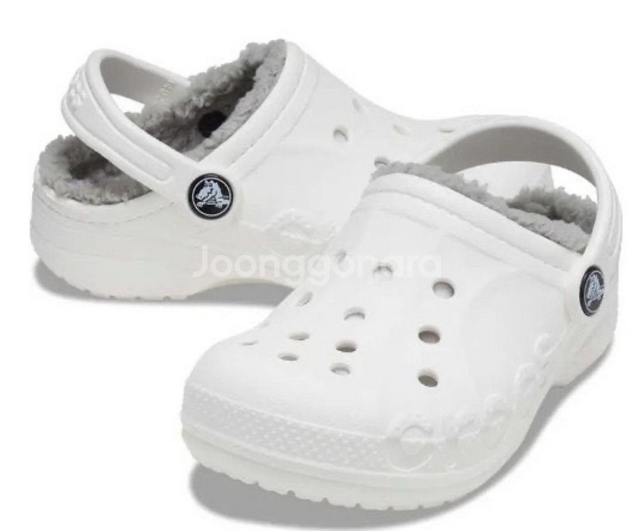 겨울용 크록스 정품 220 사이즈 J3 새상품--0