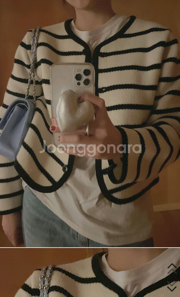 메이비베이비 디어리스트 Letty 니트 가디건--4