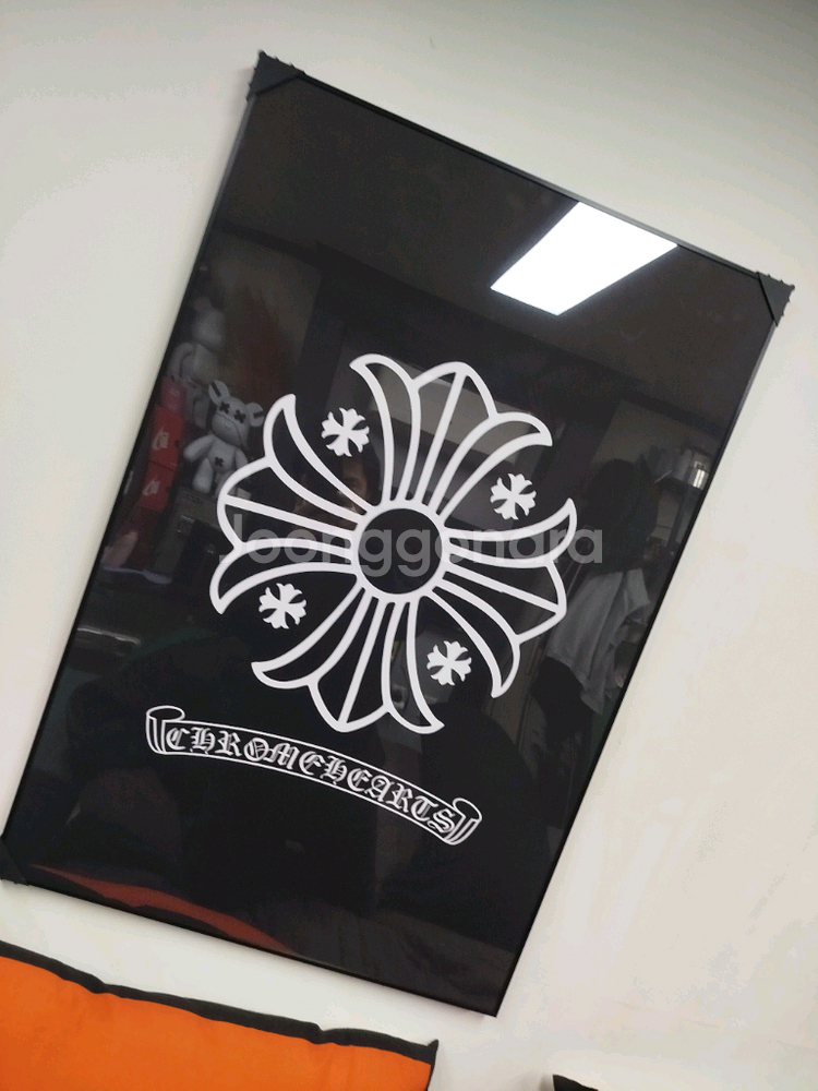 크롬하츠 로고 대형 그림 액자 팝아트 인테리어소품 인테리어액자 명품그림 명품액자--2