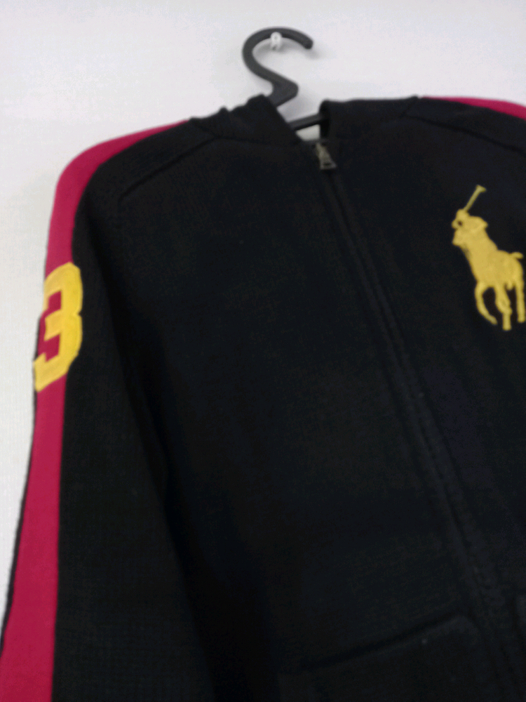 폴로 POLO 빅포니 니트 여자 후드집업 90/S 이미지