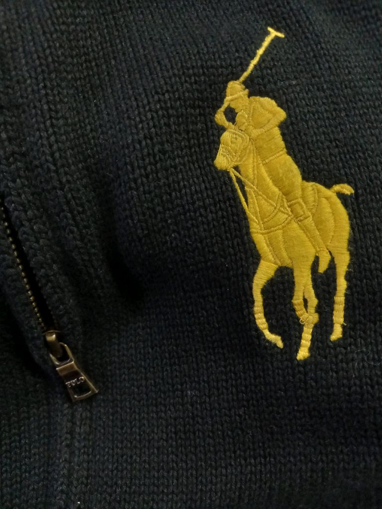 폴로 POLO 빅포니 니트 여자 후드집업 90/S 이미지