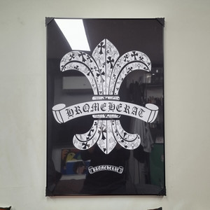 크롬하츠 로고 대형 그림 액자 팝아트 인테리어소품 인테리어액자 명품그림 명품액자