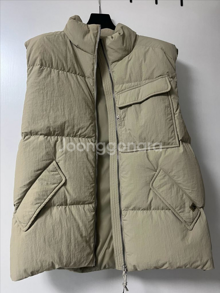 (밀레) 아네씨 구스다운 패딩 조끼 100 (새상품)--1