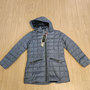 (새상품) 레드페이스 여성 퀼팅 후드 패딩 100