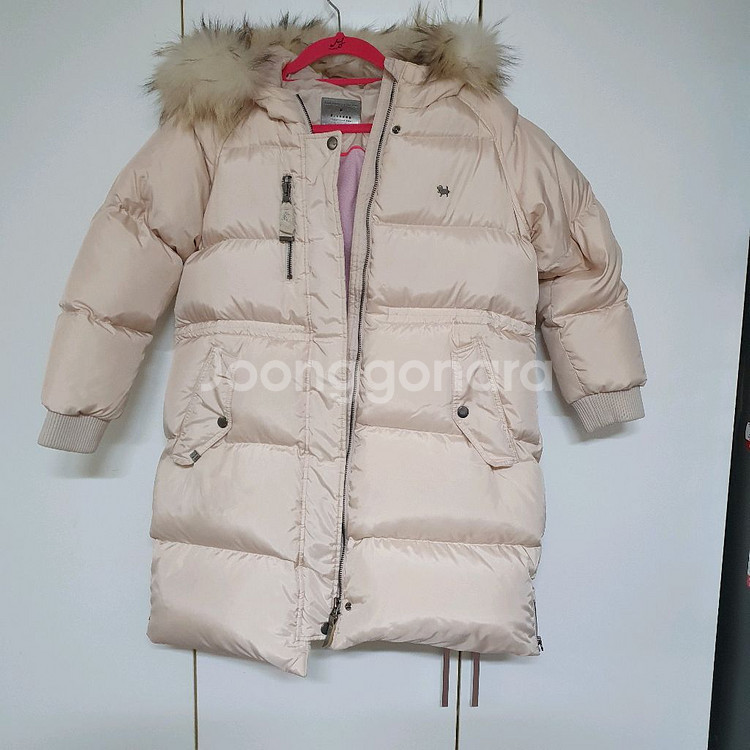 블루독 여아 패딩 145 베이지--0