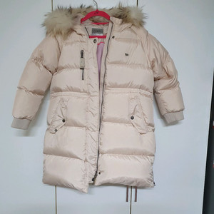 블루독 여아 패딩 145 베이지