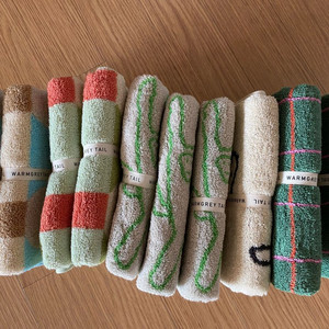 웜그레이테일 페이스타올 새상품 10p