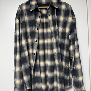 [46] 준지 25fw 그리드 니들 체크 루즈핏 셔츠