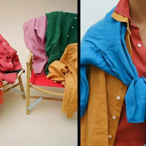 드레익스 제페니스 린넨셔츠 일괄 37.38