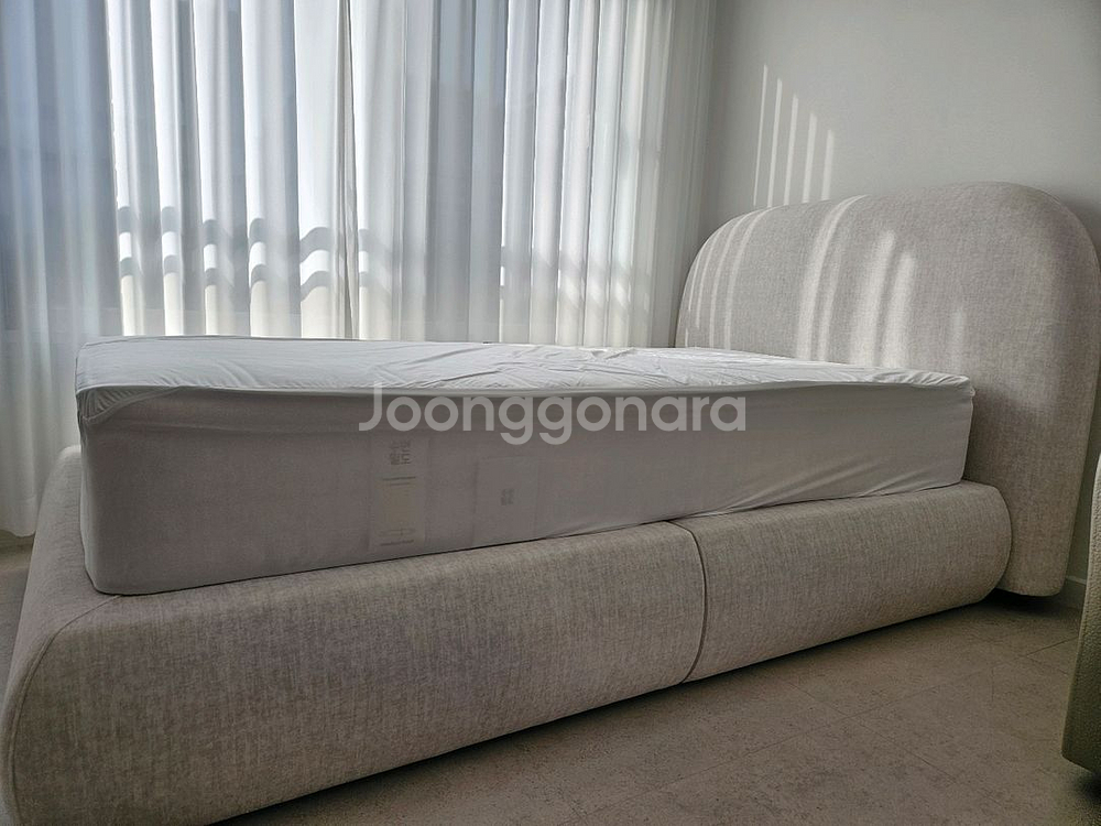 수면밀도 슈퍼싱글침대프레임 + 매트리스 세트--1