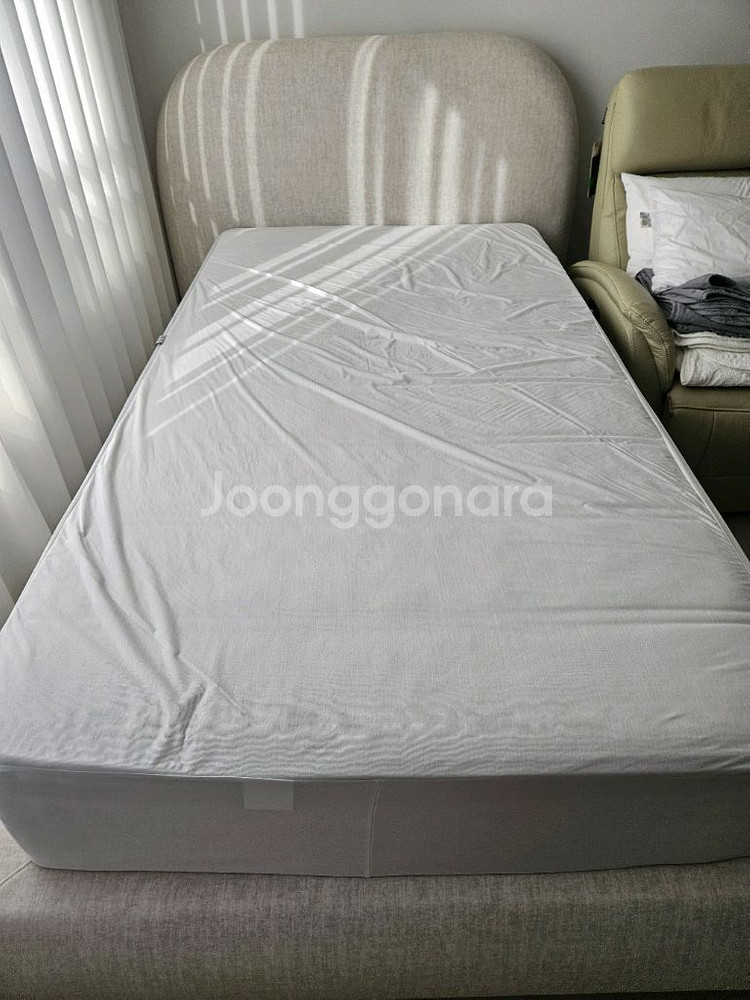 수면밀도 슈퍼싱글침대프레임 + 매트리스 세트--4