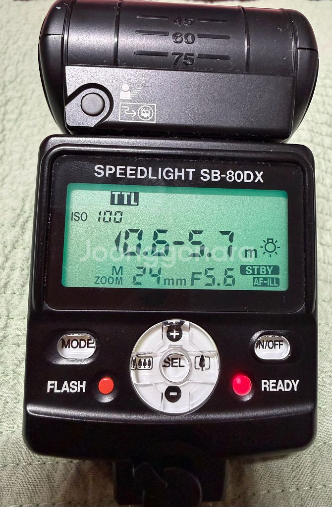 니콘 SB-80DX 스피드라이트 플래시--1