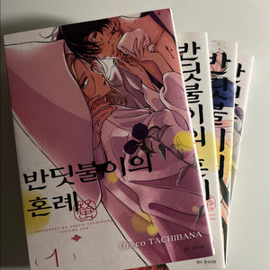 반딧불이의 혼례 반혼 만화책 1-4권 판매합니다