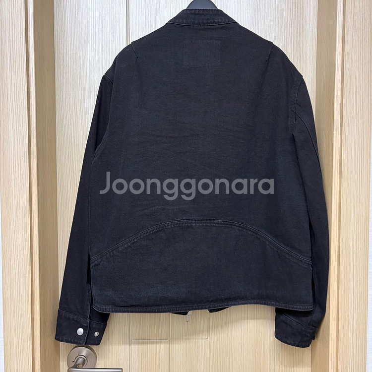 [M] 도프제이슨 데님 바이커 자켓 블랙--3