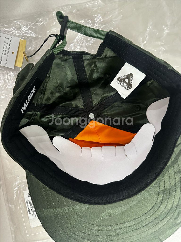포터(porter) x 팔라스(palace) 모자 캡 햇 올리브 새상품--2